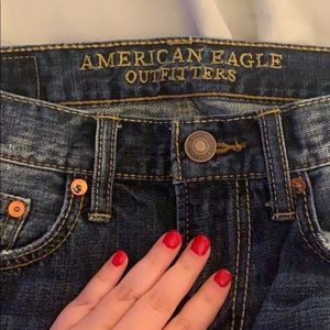 AMERICAN EAGLE 👖| men’s slim straight jeans